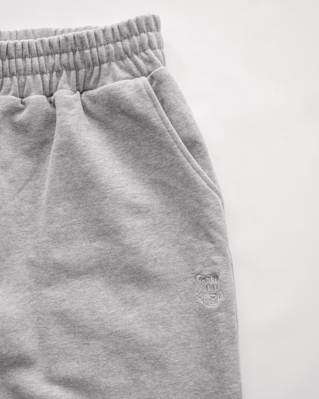 Double Layered Grey Fleece Sweatpants